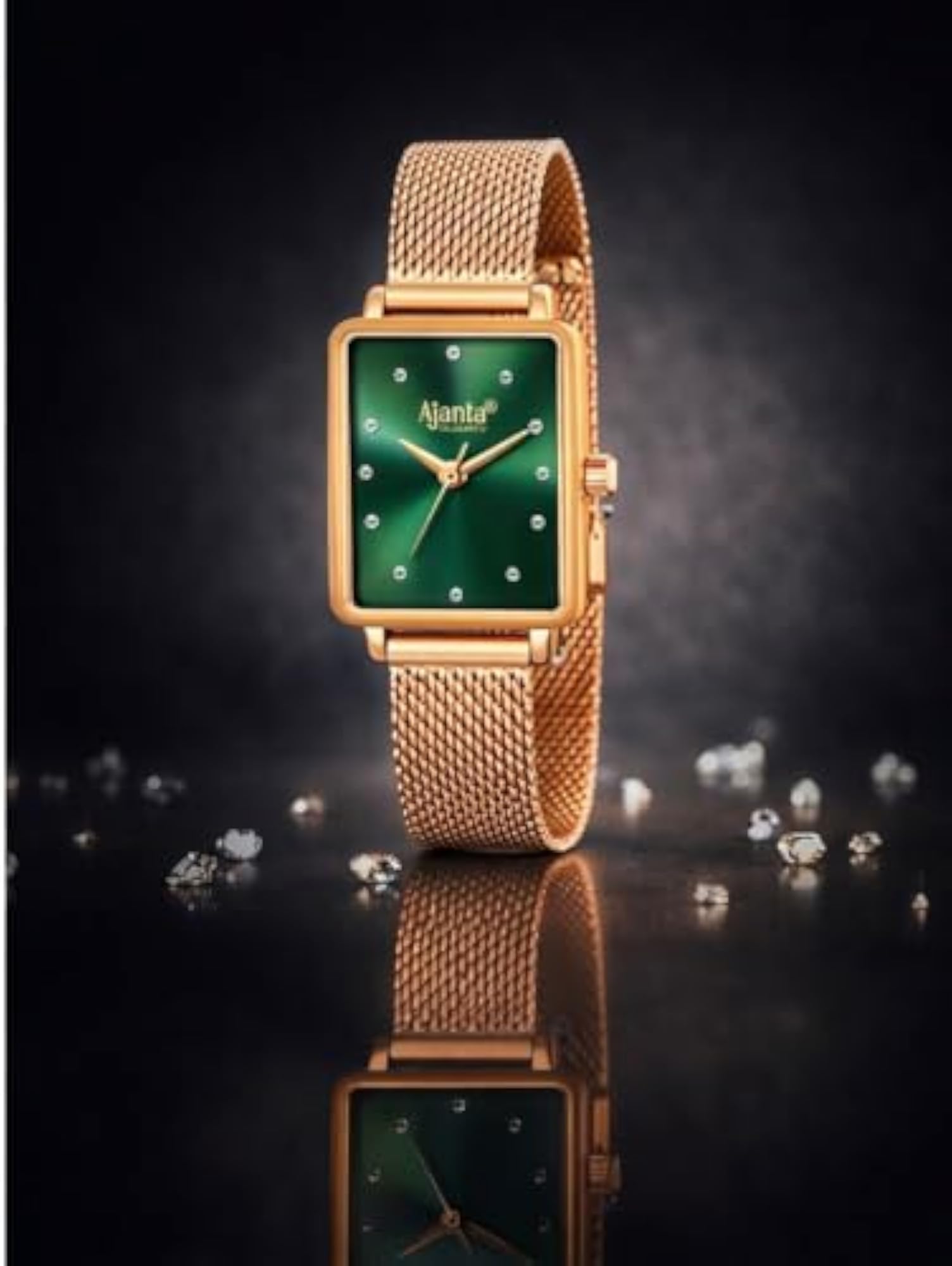Women's Premium Analog Watch with Metal Strap